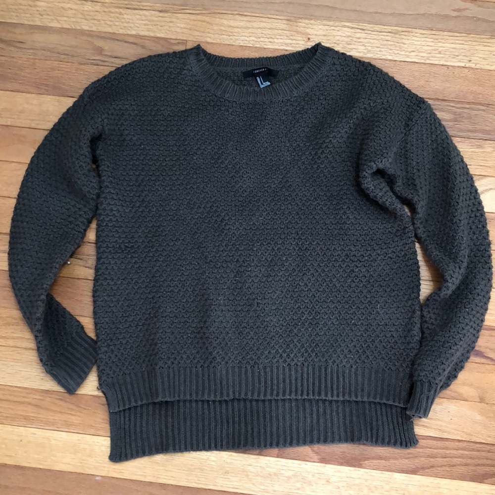 Chunky knit sweater